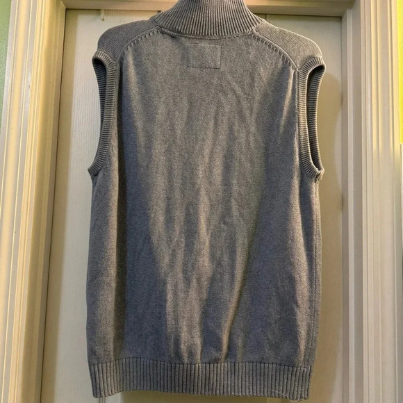 Weatherproof Vintage Light Blue Heather Sleeveless Vest - Picture 4 of 6